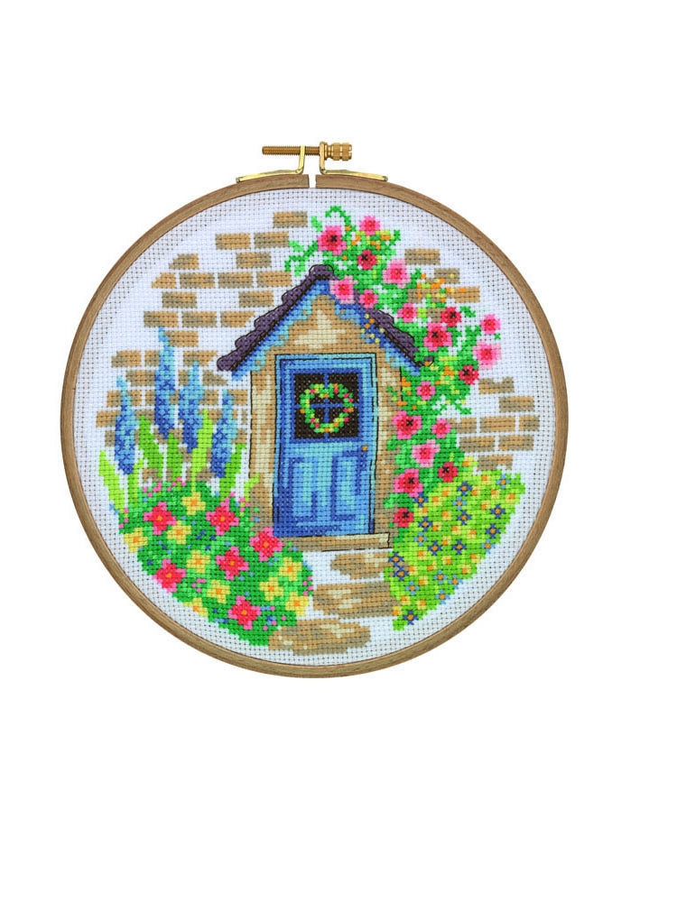 Counted Cross Stitch Kit - CCS09 - Summer Cottage