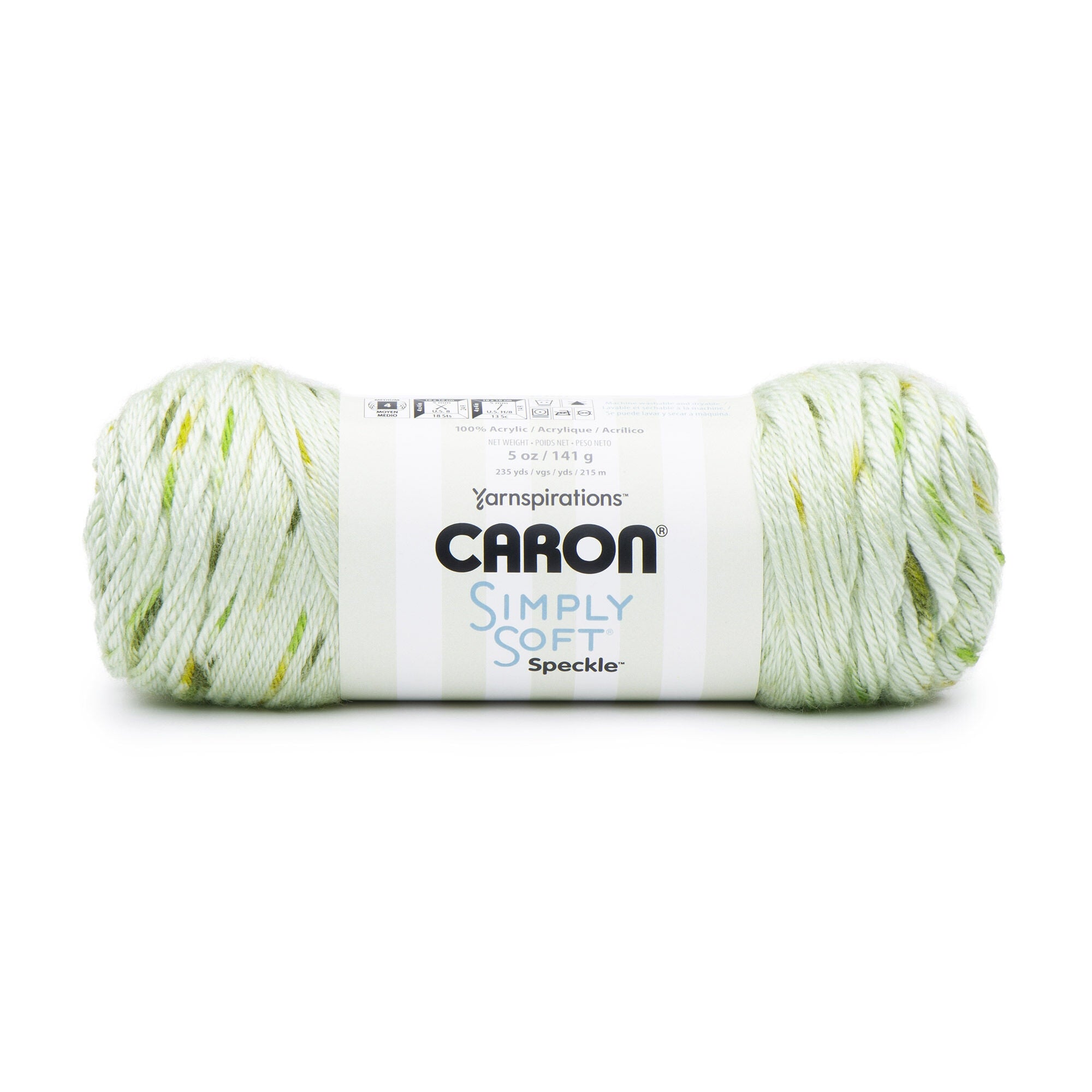 Caron Simply Soft Aran Knitting Yarn 141g - Speckle