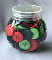 Assorted Button Jars 120g
