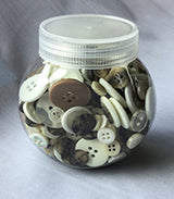 Assorted Button Jars 120g