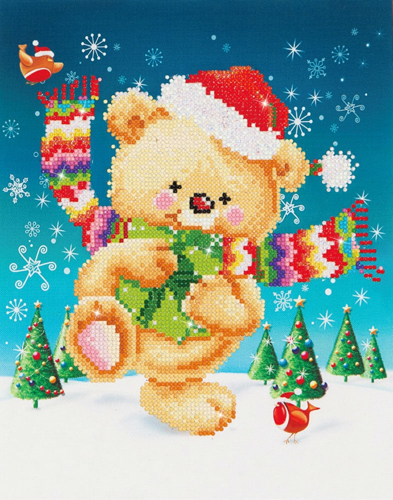 Diamond Painting Kit: Snow Dance