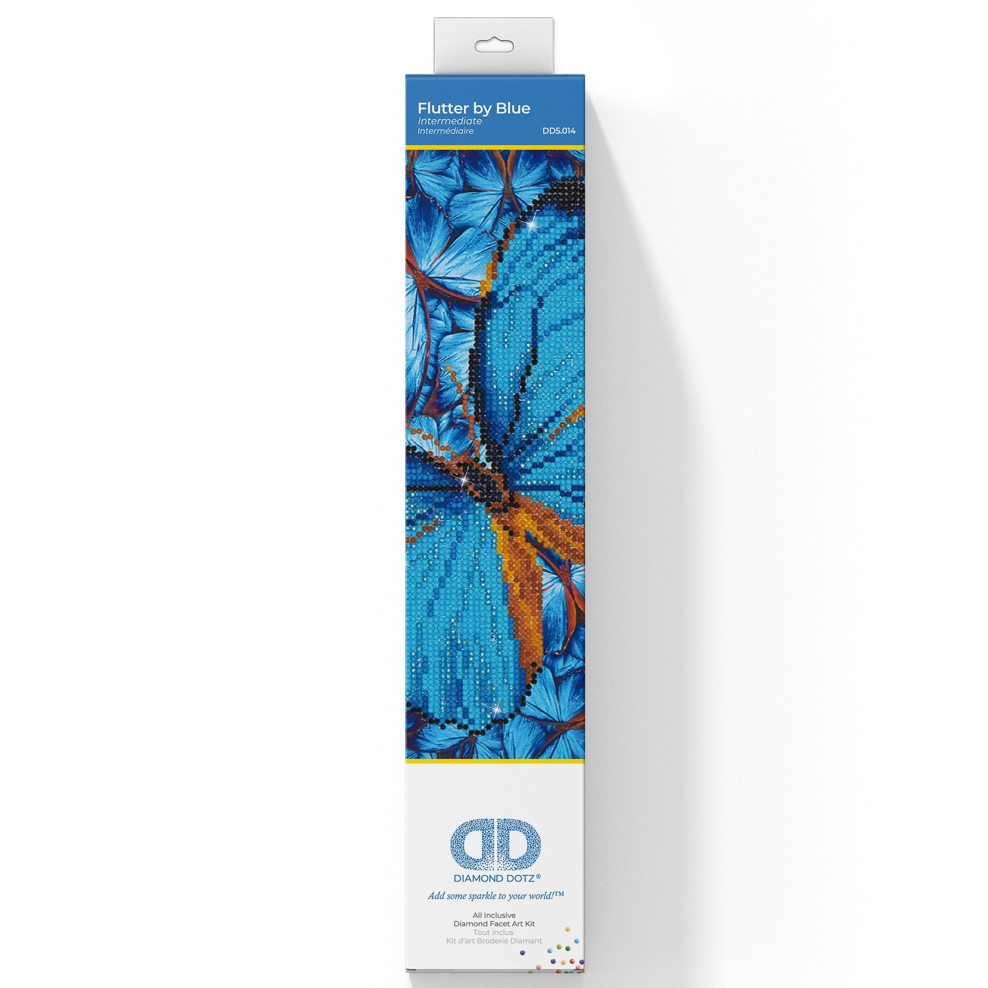 Diamond Painting Kit: Flutterby Blue