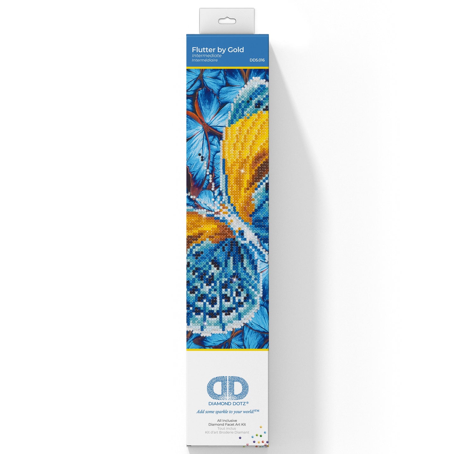Diamond Painting Kit: Flutter By Gold