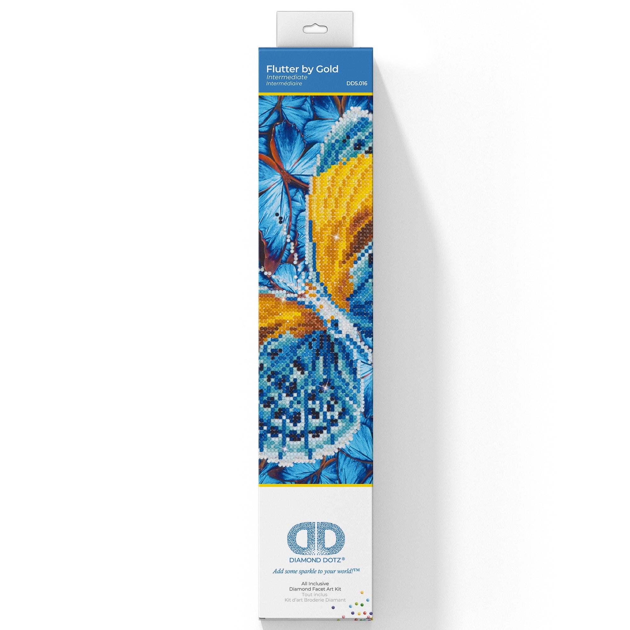 Diamond Painting Kit: Flutter By Gold
