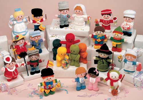 KNITTING BOOK - Jean Greenhowe's Little Gift Dolls