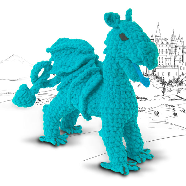 Knitty Critters - Draco Dragon Crochet Kit
