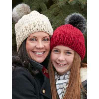 KNITTING PATTERN - Softee Chunky - Family Hats