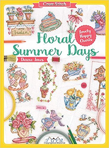CROSS STITCH BOOK - Cross Stitch Floral Summer Days
