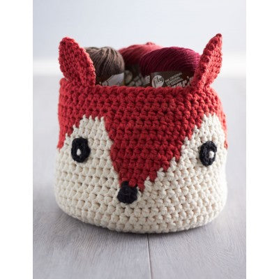 CROCHET PATTERN - Lily Sugar 'n Cream - Foxy Stash Basket
