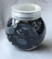 Assorted Button Jars 120g