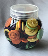 Assorted Button Jars 120g