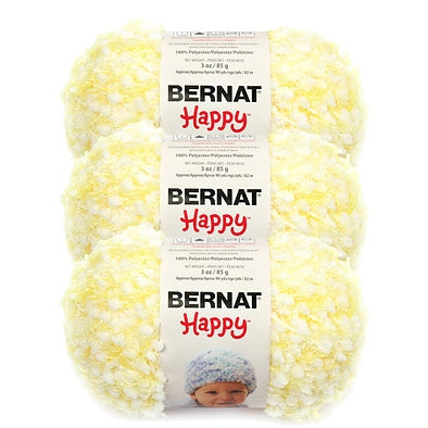 BULK BUY - Bernat Happy 85g - Daisy - 3 PACK