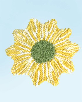 Lily Sugar 'N Cream - Daisy Dishcloth (Digital Download)
