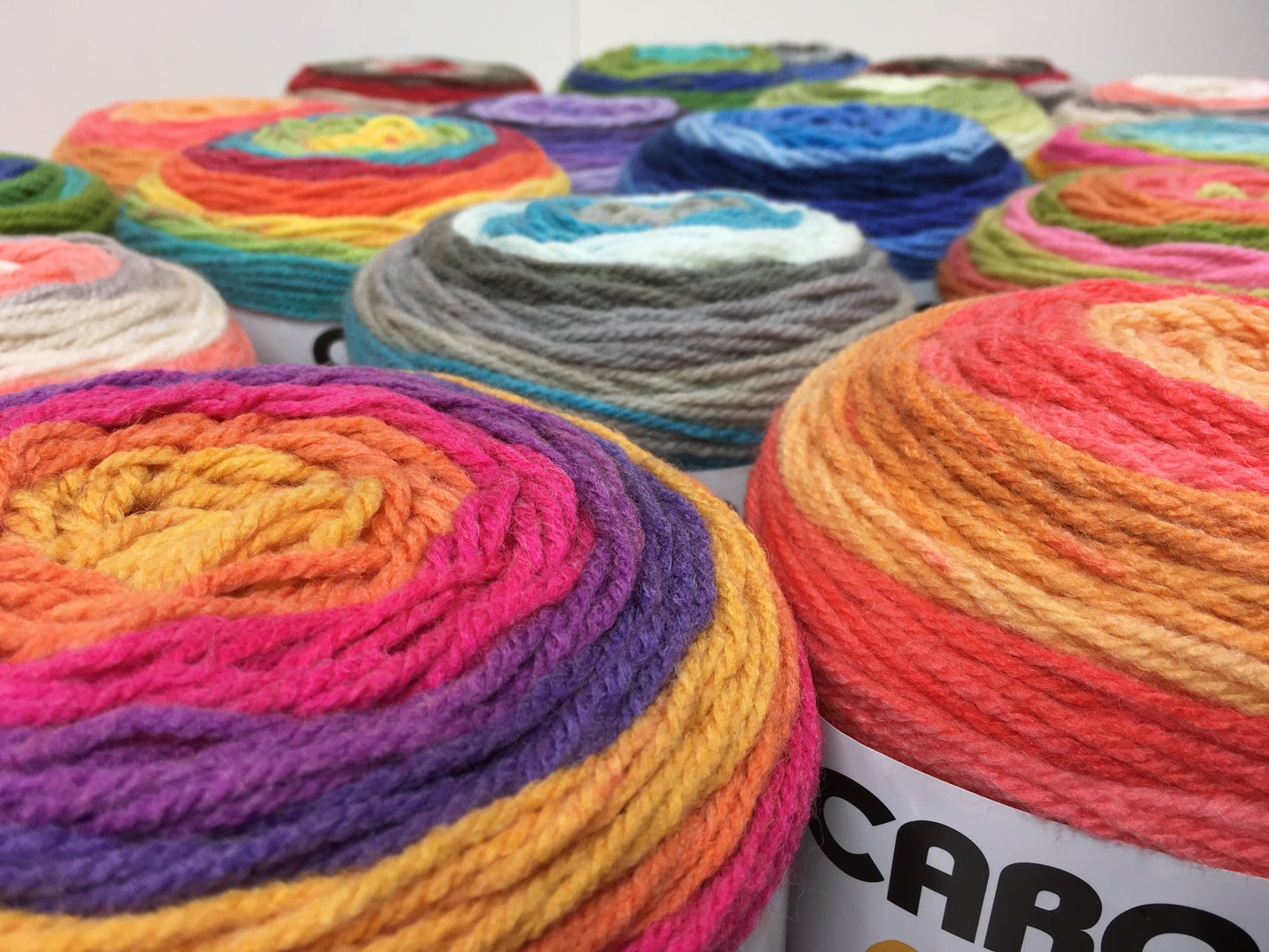 Caron Cakes Self Striping Aran Yarn 200g