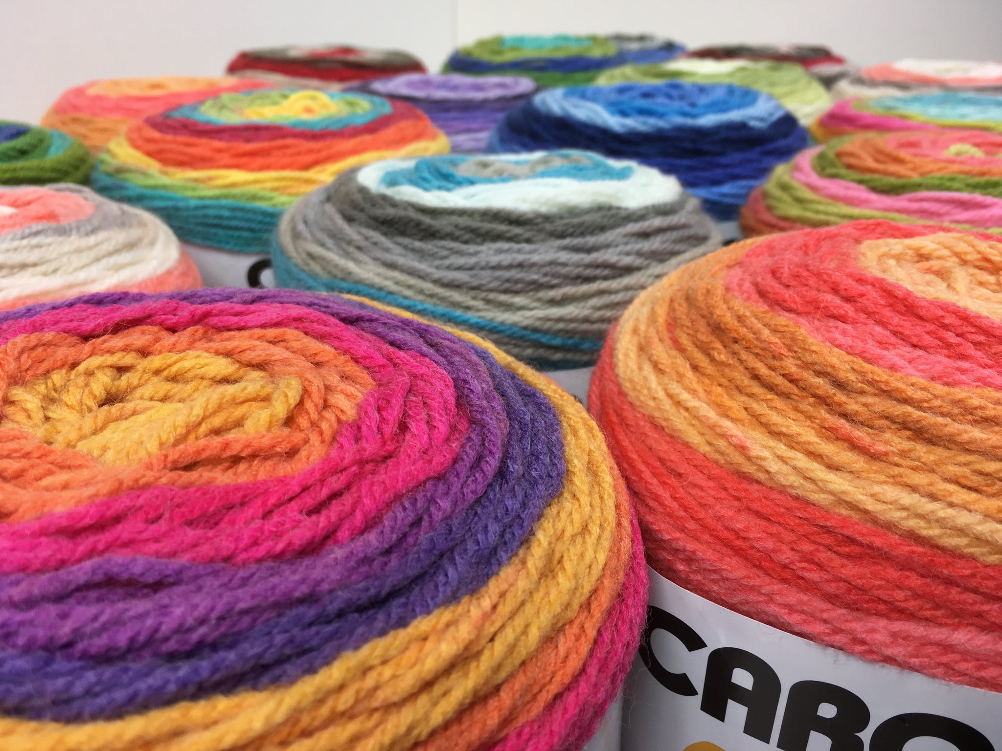 Caron Cakes Self Striping Aran Yarn 200g