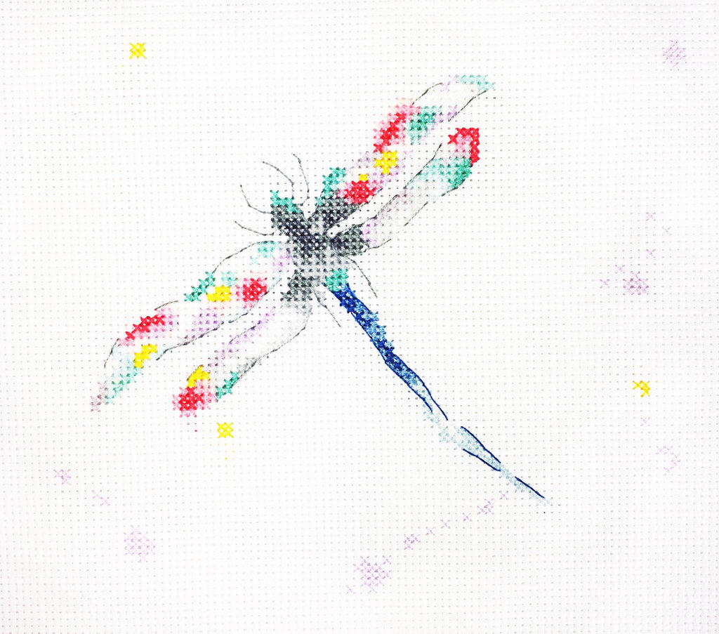 Charlotte Rennie Counted Cross Stitch - Dragonfly Dreams