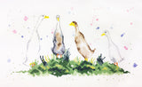 Charlotte Rennie Counted Cross Stitch - Gaggle Of Geese