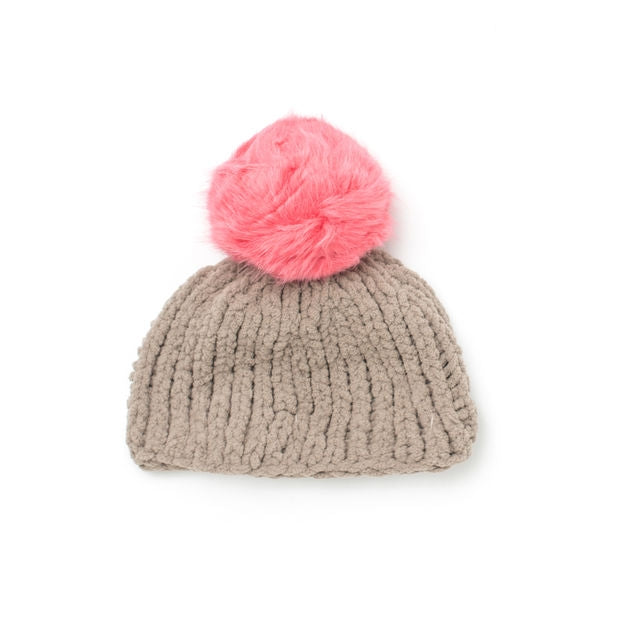 Bernat Big Stitch Baby Hat, Up To 18/24 Mos