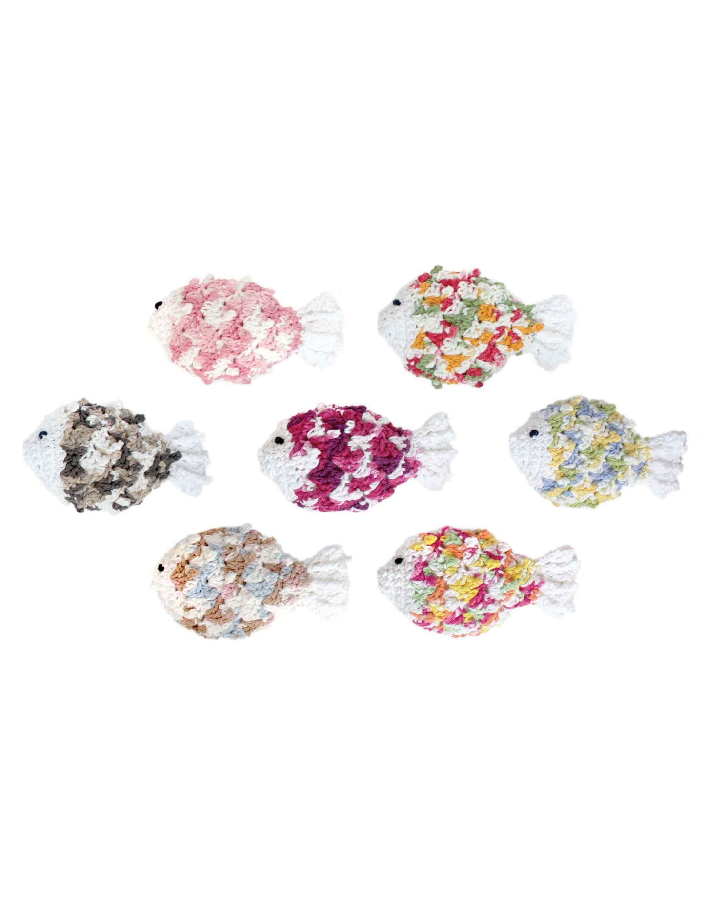 CROCHET PATTERN - Lily Sugar 'n Cream - Bubbles The Fish