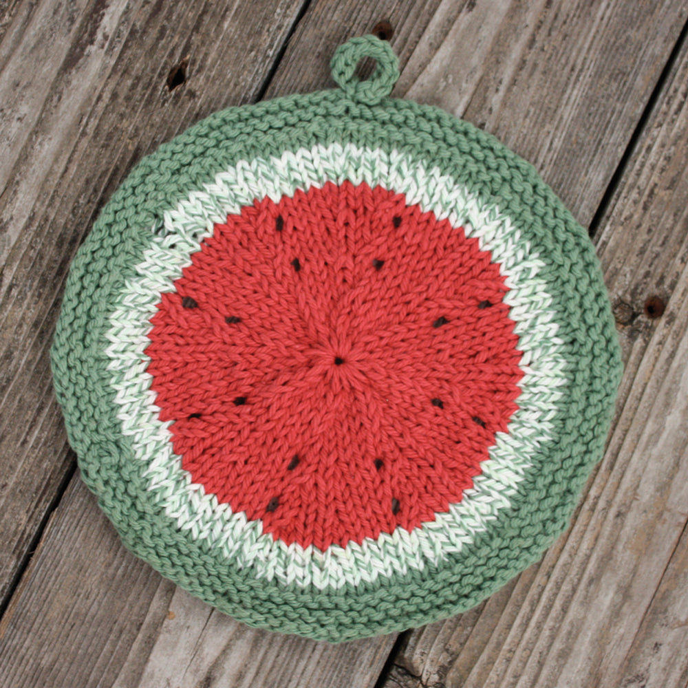 Lily Sugar 'N Cream - Melon Slice Dishcloth (Digital Download)