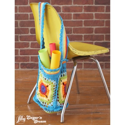 CROCHET PATTERN - Lily Sugar 'n Cream - Bright Market Bag