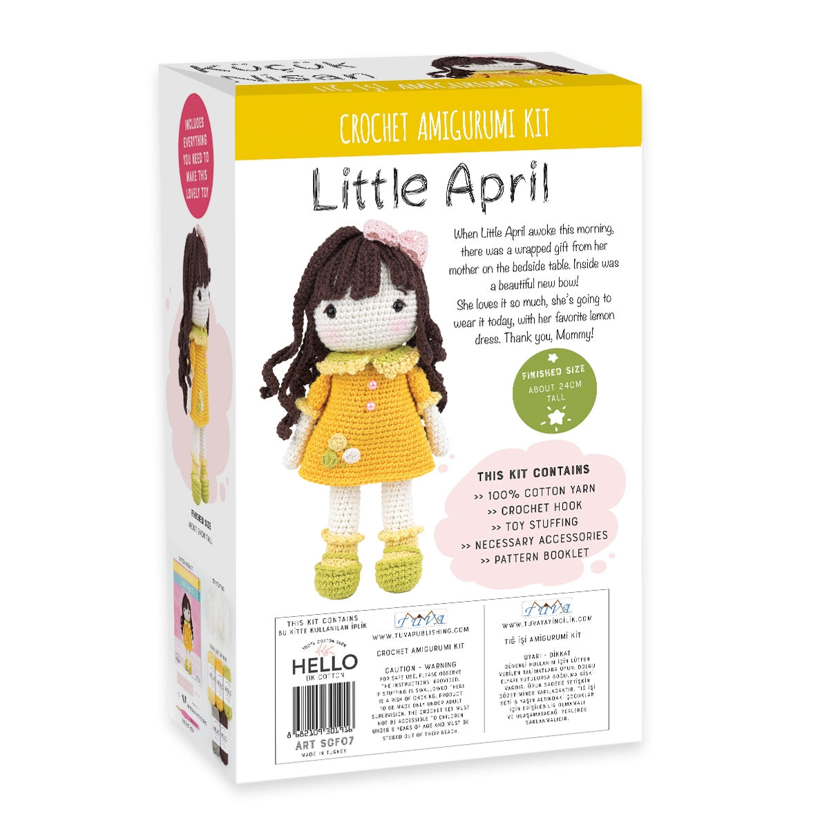 Sweet Crochet Friends Amigurumi Crochet Kit - Little April