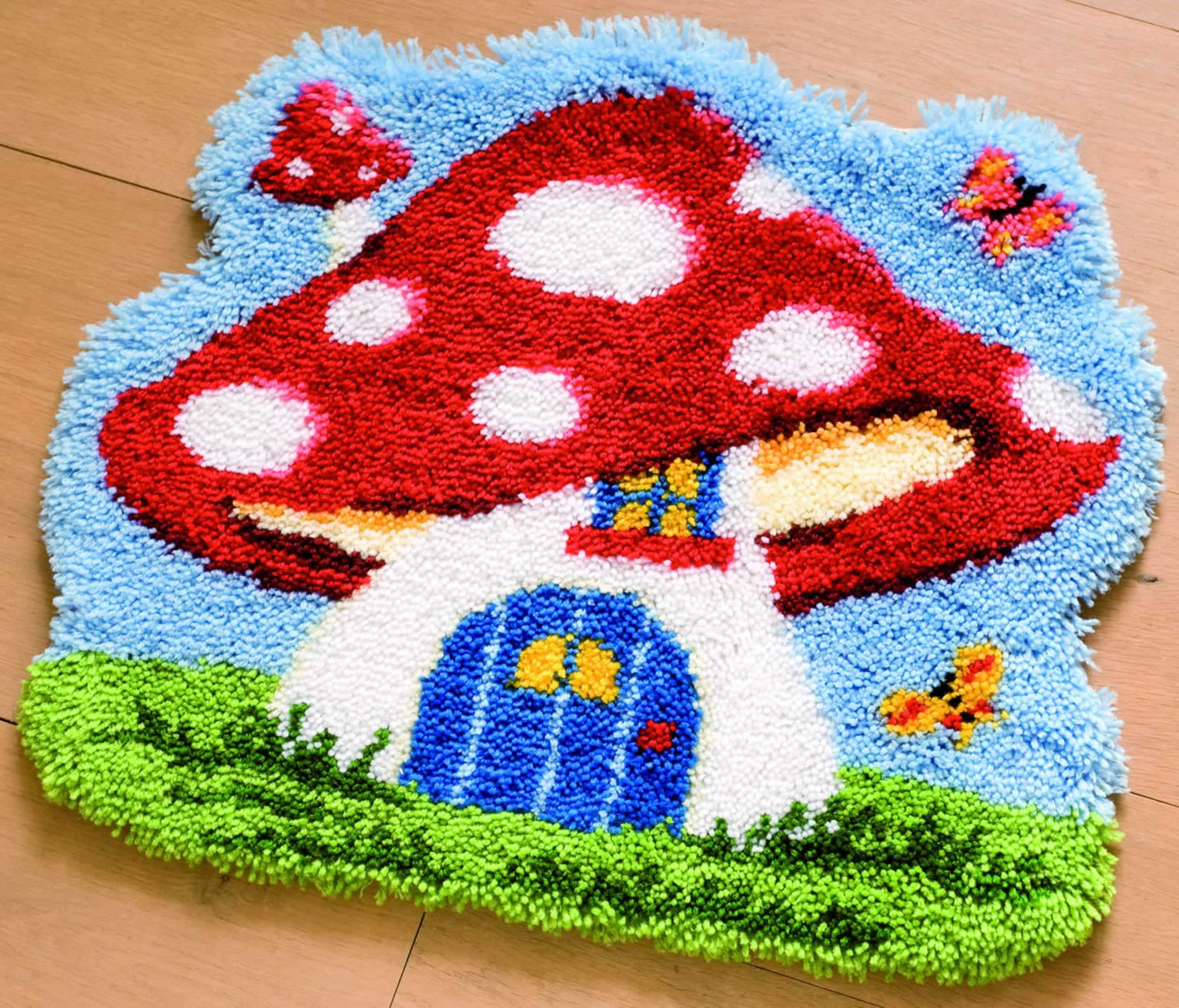 Vervaco Rug Kit Toadstool House 55x50cm PN-0143942 - Readicut