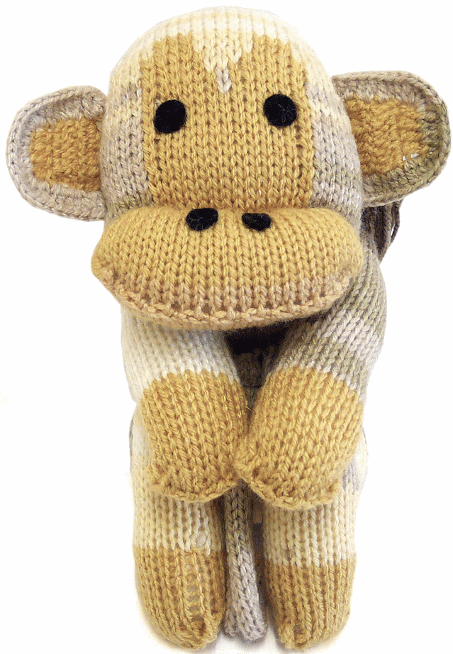 Wendy Four Legged Friends - Monty Monkey - Pebbles
