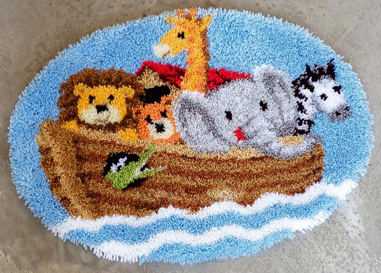 Vervaco Rug Kit Noahs Ark 69x55cm PN-0148431 - Readicut