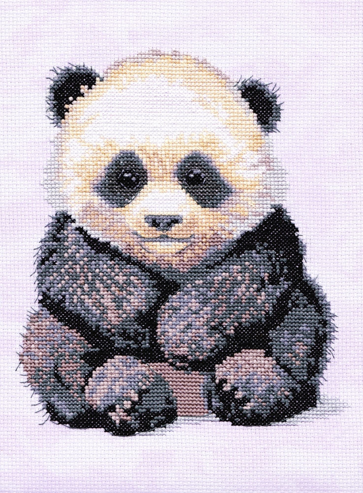 Animal Magic - Counted Cross Stitch Kit - Panda Cub