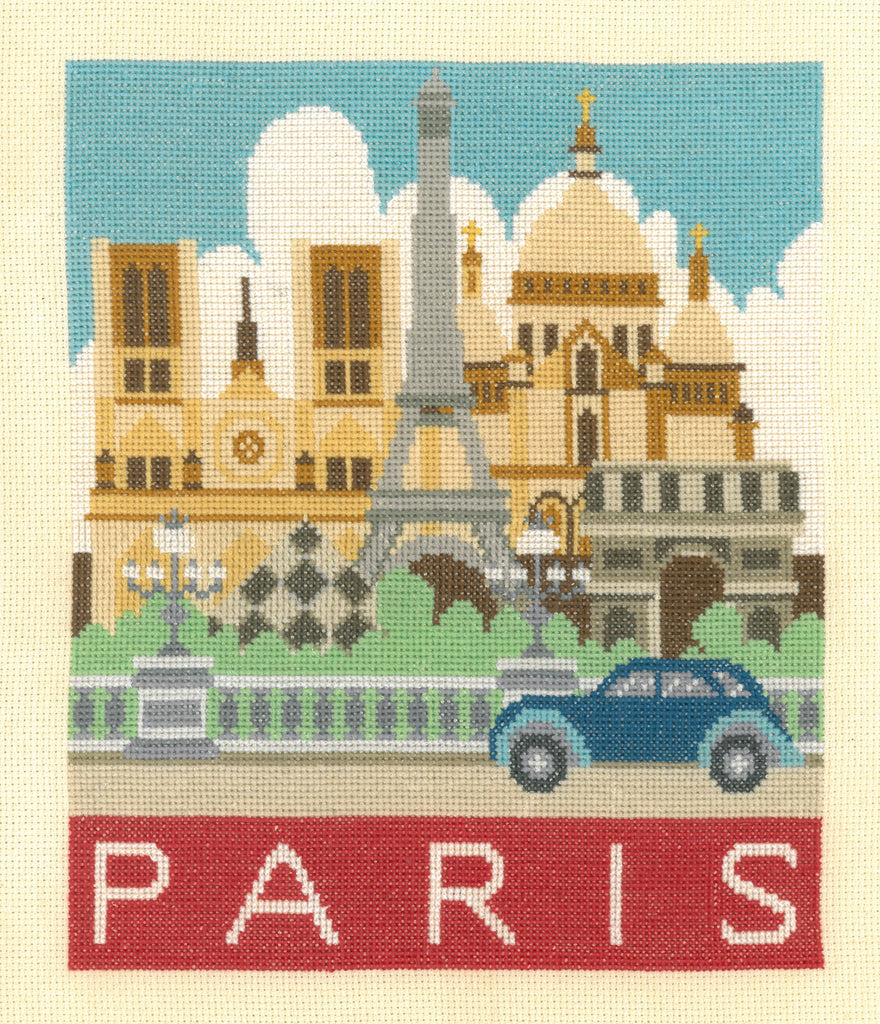 Cityscapes - Counted Cross Stitch Kit - Paris