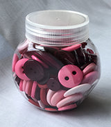 Assorted Button Jars 120g