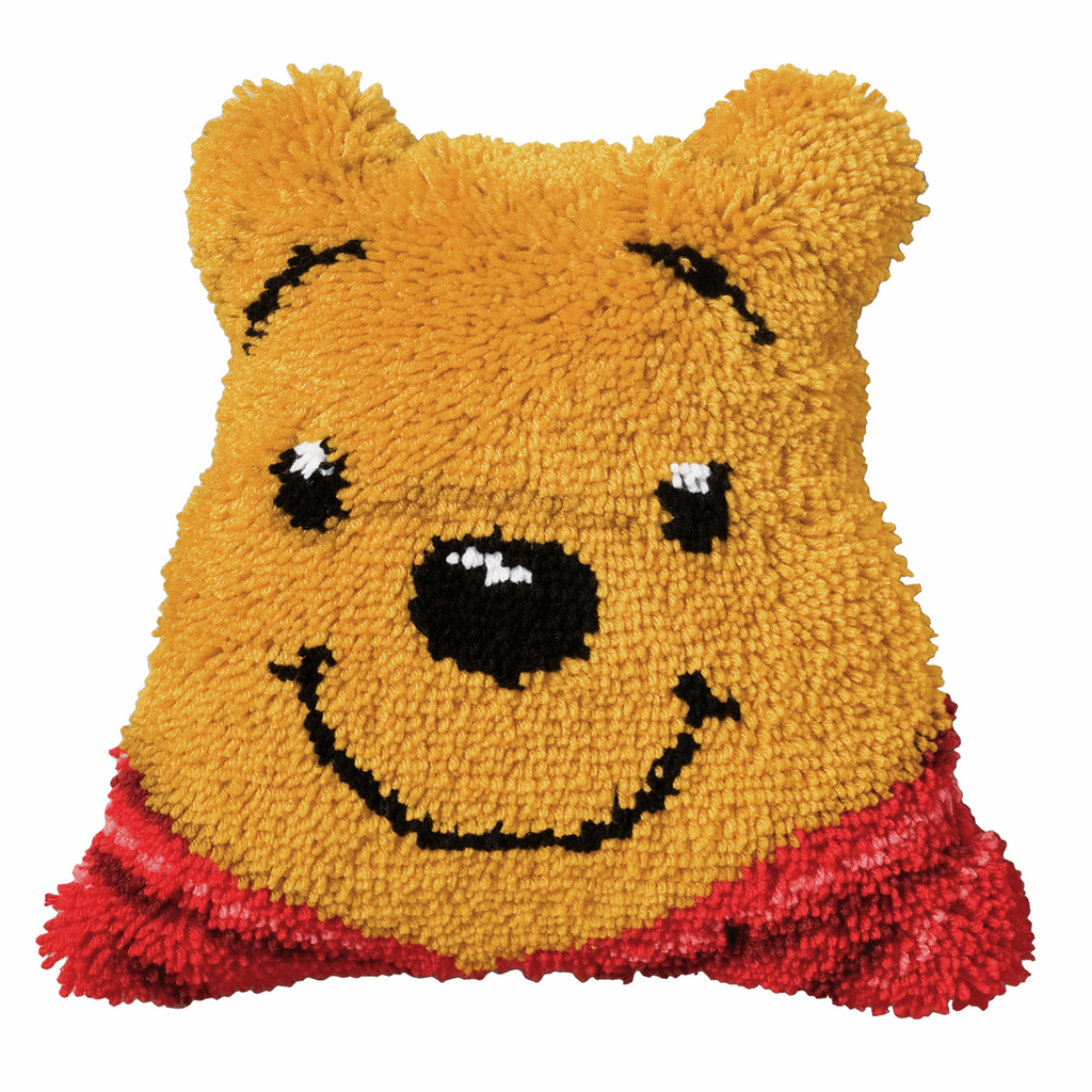 Vervaco Latch Hook Shaped Cushion Kit - Disney: Winnie The Pooh PN-0014643