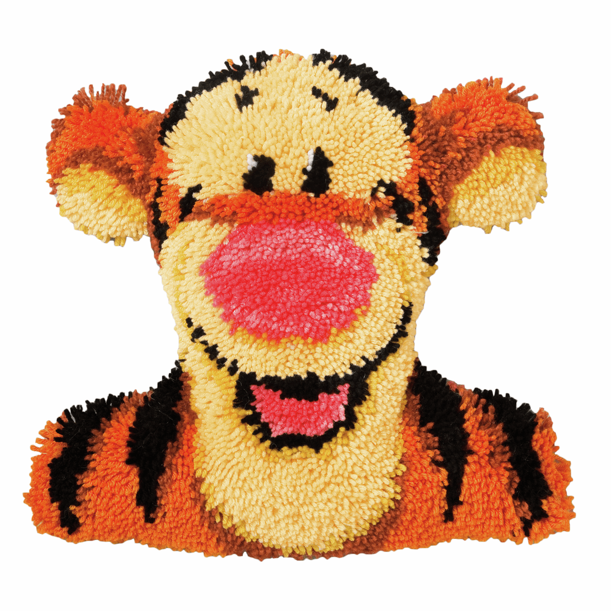 Vervaco Latch Hook Shaped Cushion Kit - Disney: Tigger PN-0014644