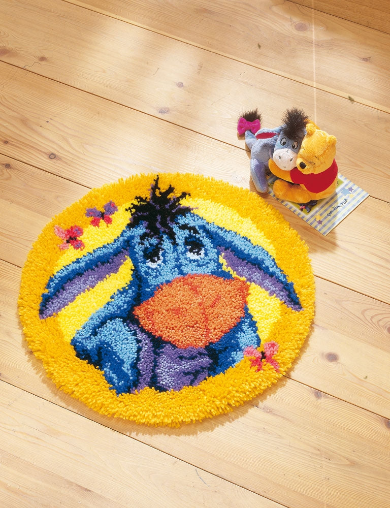 Vervaco Latch Hook Shaped Rug Kit - Disney: Eeyore PN-0014706
