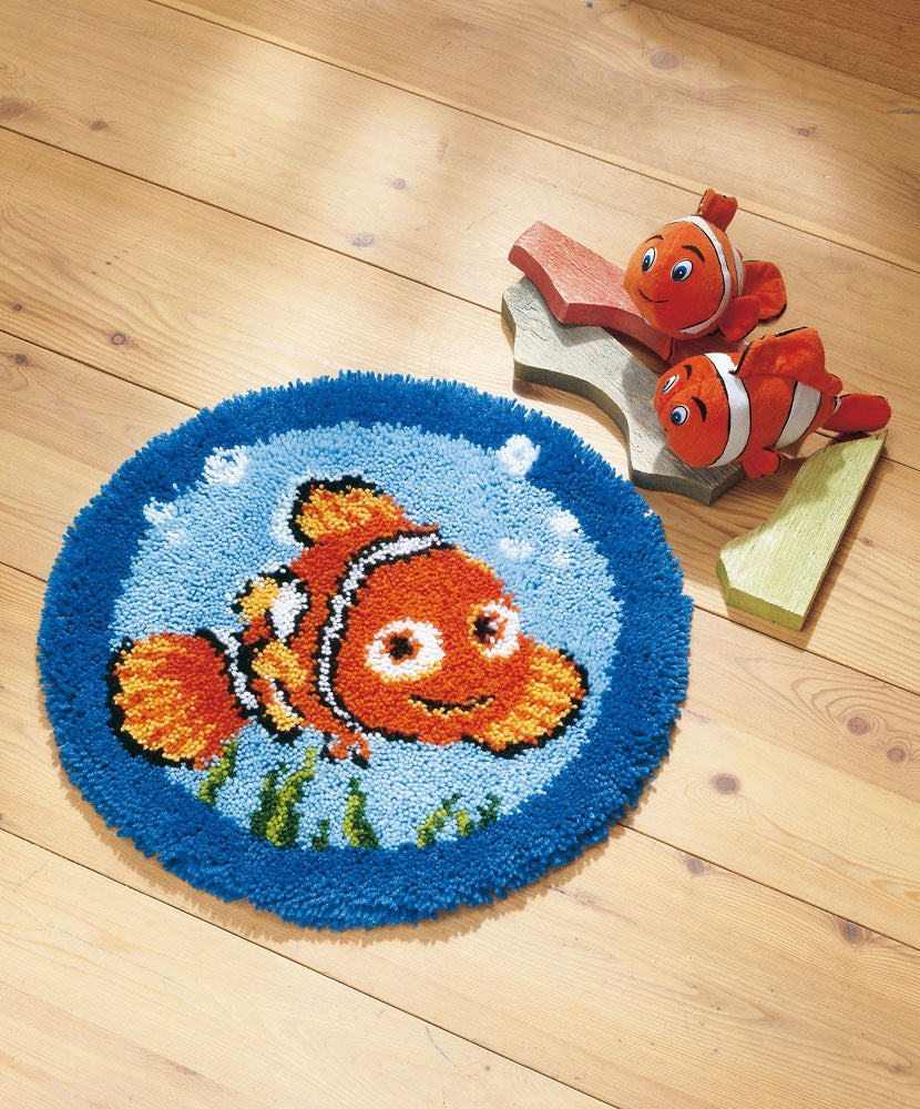 Vervaco Latch Hook Shaped Rug Kit - Disney: Nemo PN-0014708