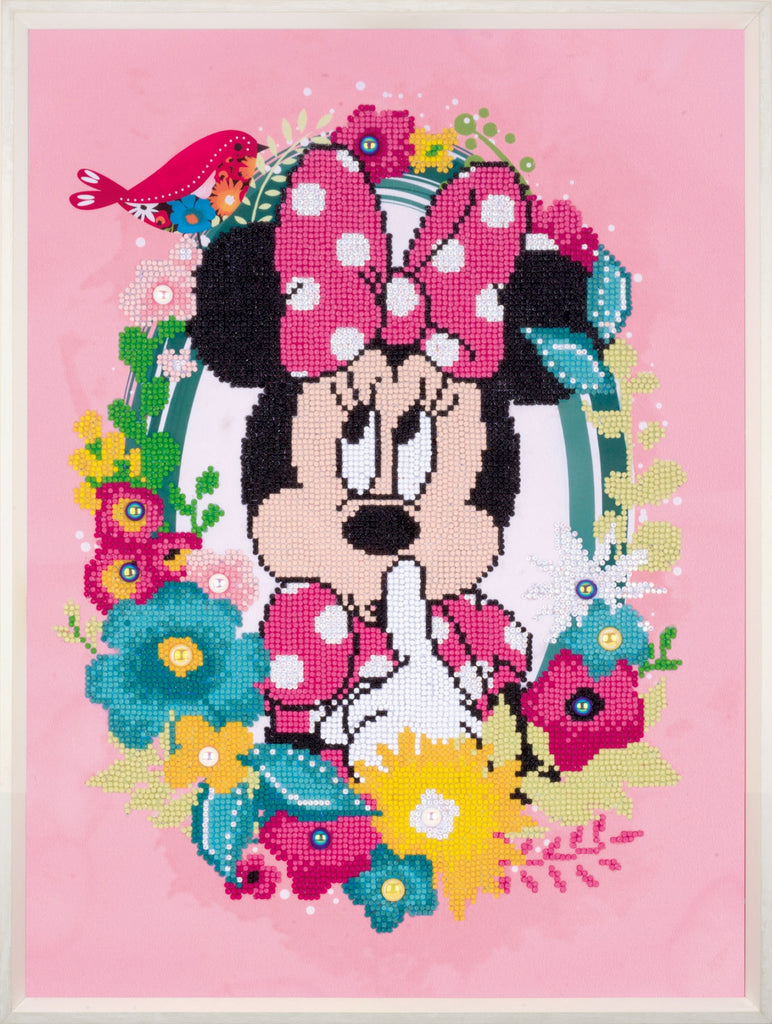 Diamond Painting Kit: Disney: Minnie Shushing
