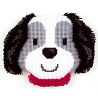 Vervaco Latch Hook Kit - Doggie Cushion
