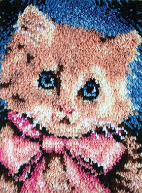 WonderArt Prize Kitty Latch Hook Rug Kit 15" x 20"