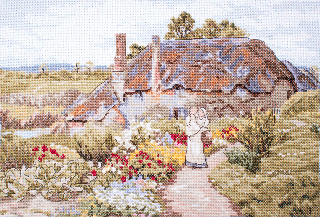 Rural England Counted Cross Stitch Kit - Meadow View
