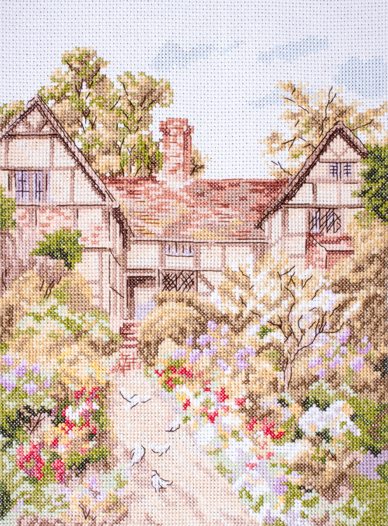 Rural England Counted Cross Stitch Kit - Manor Farm