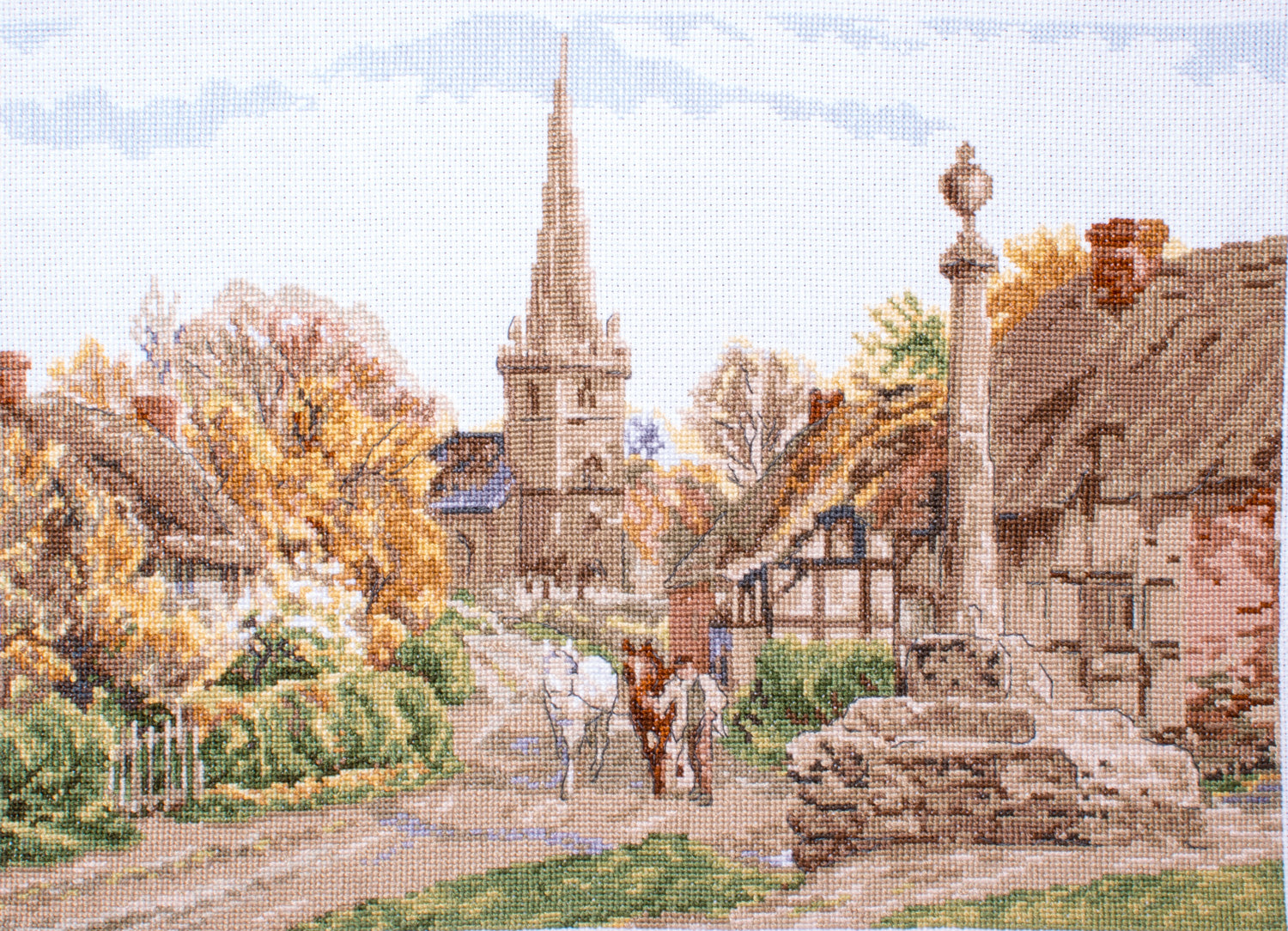 Rural England Counted Cross Stitch Kit - Child's Wickham
