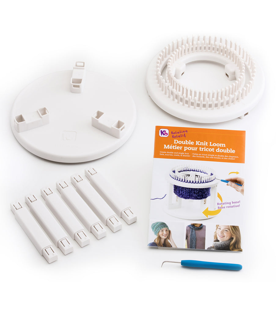 KB Looms 'Rotating' Double Knit Loom Readicut