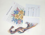 My Cross Stitch - Contemporary Floral - Counted Cross Stitch Kit - Spring Bouquet
