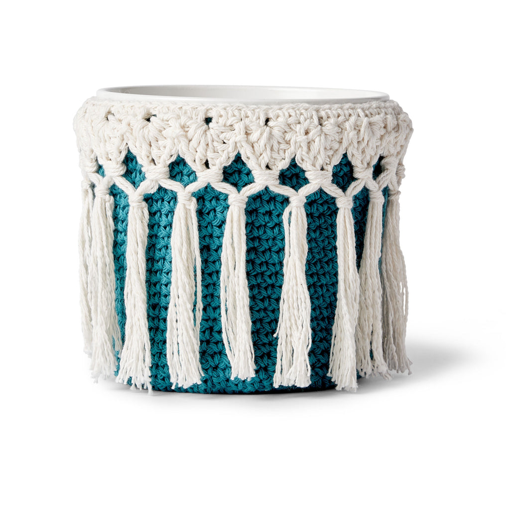 CROCHET PATTERN - Little Potted Plant Crochet Cozy