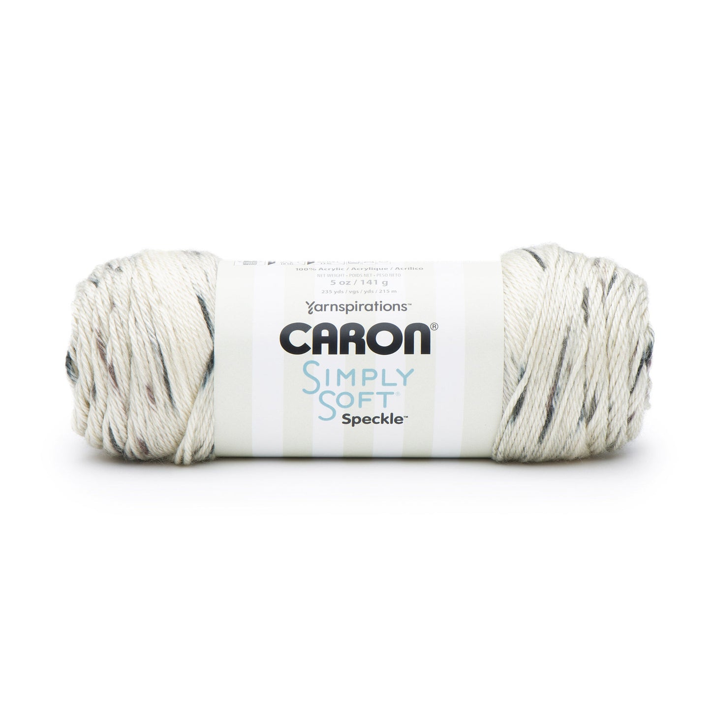 Caron Simply Soft Aran Knitting Yarn 141g - Speckle