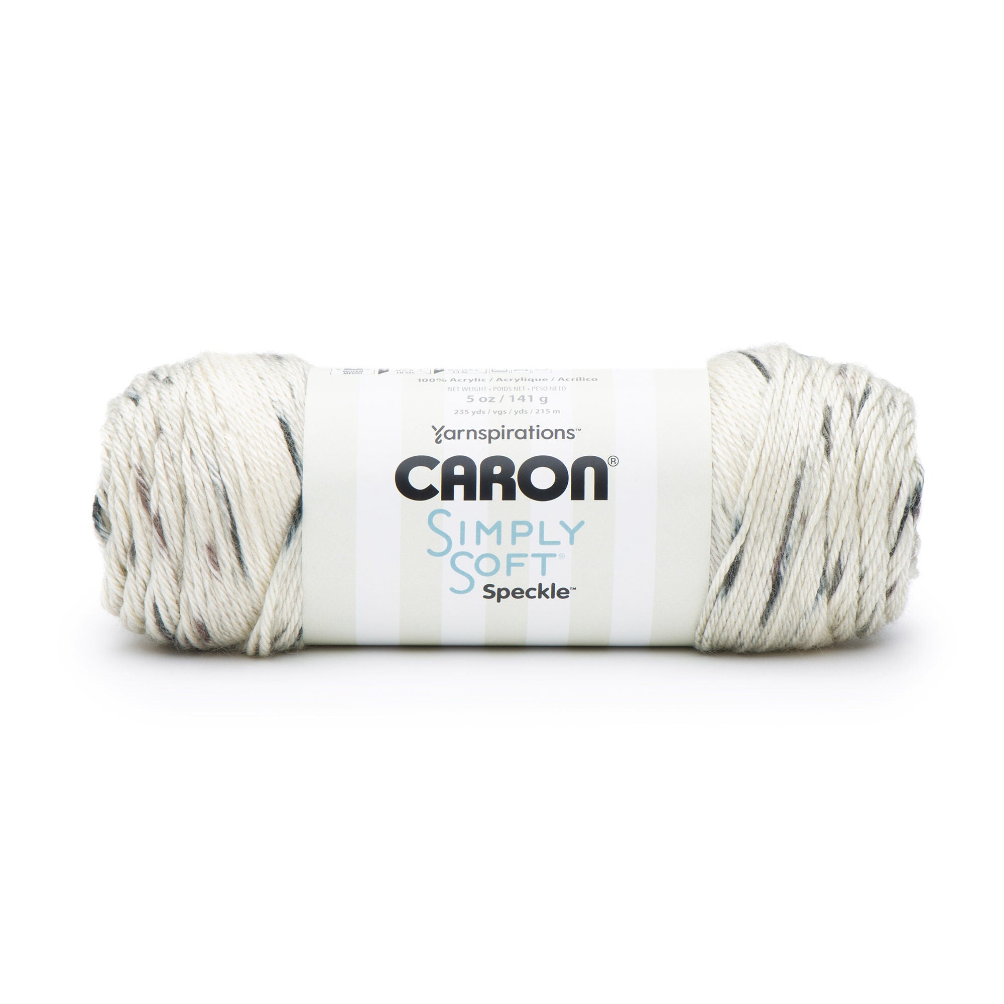 Caron Simply Soft Aran Knitting Yarn 141g - Speckle