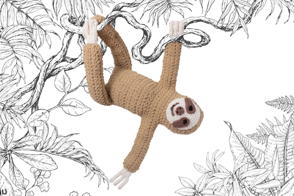 Knitty Critters - Crochet Kit - Sammi Sloth