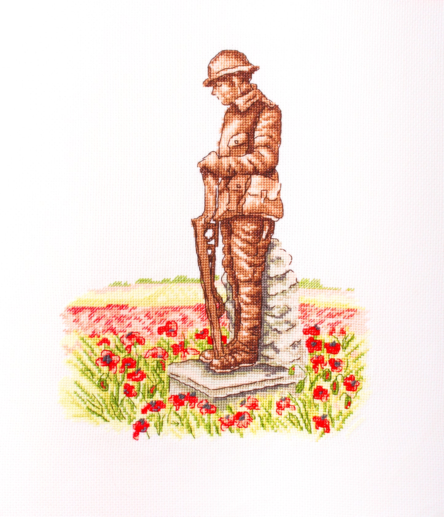 Remembrance Counted Cross Stitch Kit - In Flanders Fields