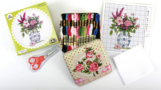 Tuva Cross Stitch TIn Kit - TK5005